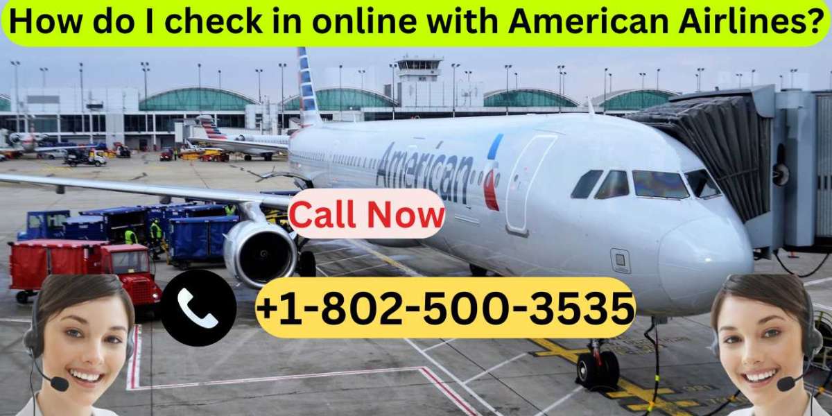What is the process of checking in for an American Airlines flight?