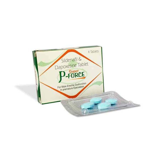Super P Force (Sildenafil with Dapoxetine) Online USA - Pharmacy Villa