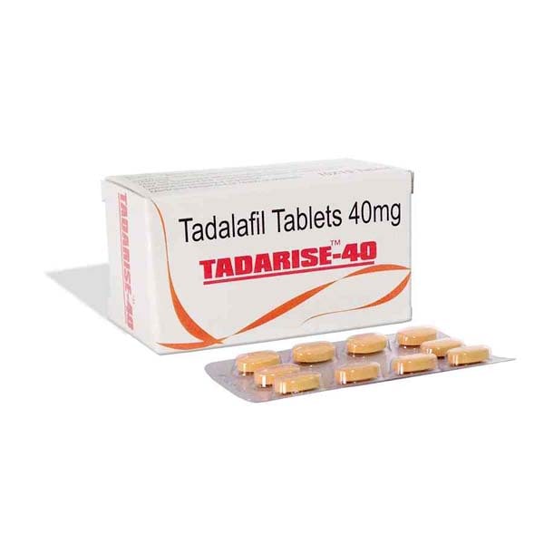 TADARISE 40MG (TADALAFIL) - Reviews, Use, 20% OFF