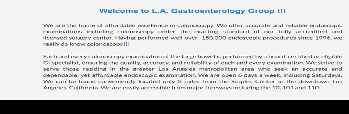 Los Angeles Gastroenterology Group Cover Image