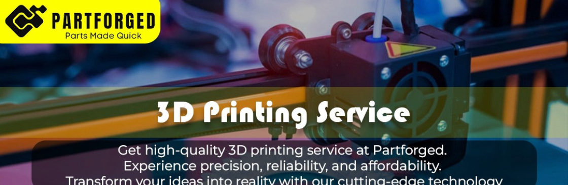 Partforged 3D Printing services Cover Image