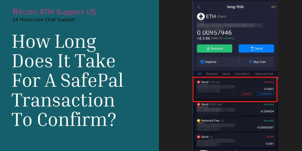 How Long Does It Take For A SafePal Transaction To Confirm? – Bitcoin ATM Support US