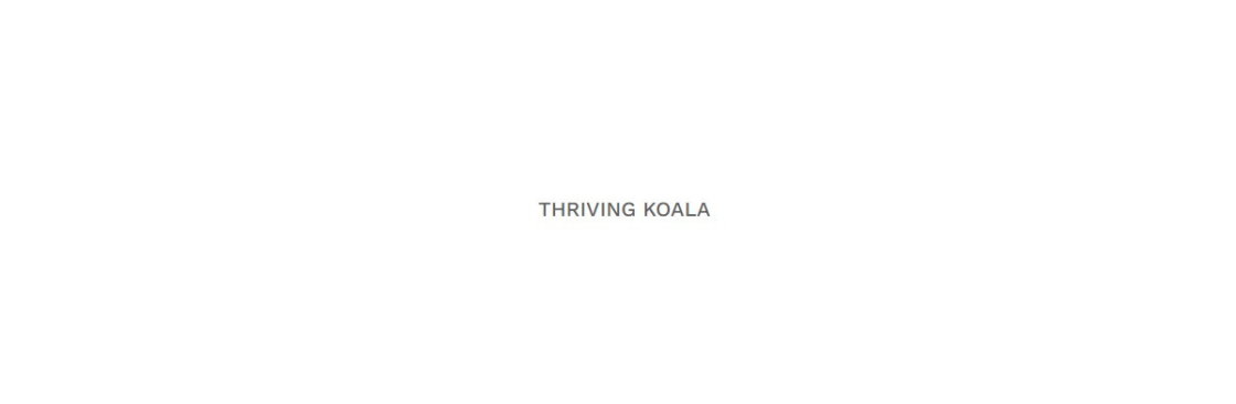 thrivingkoala com Cover Image