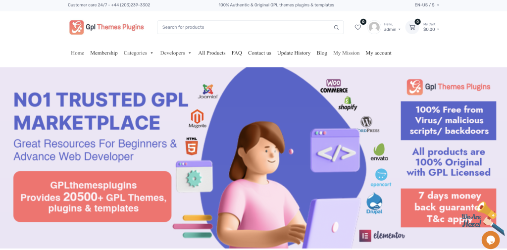 GPL themes plugins best GPL site for WordPress download Now