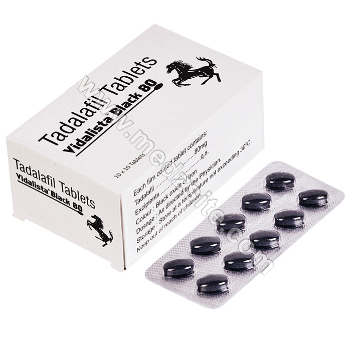 Buy Vidalista Black 80 mg (Tadalafil): Improving Intimacy