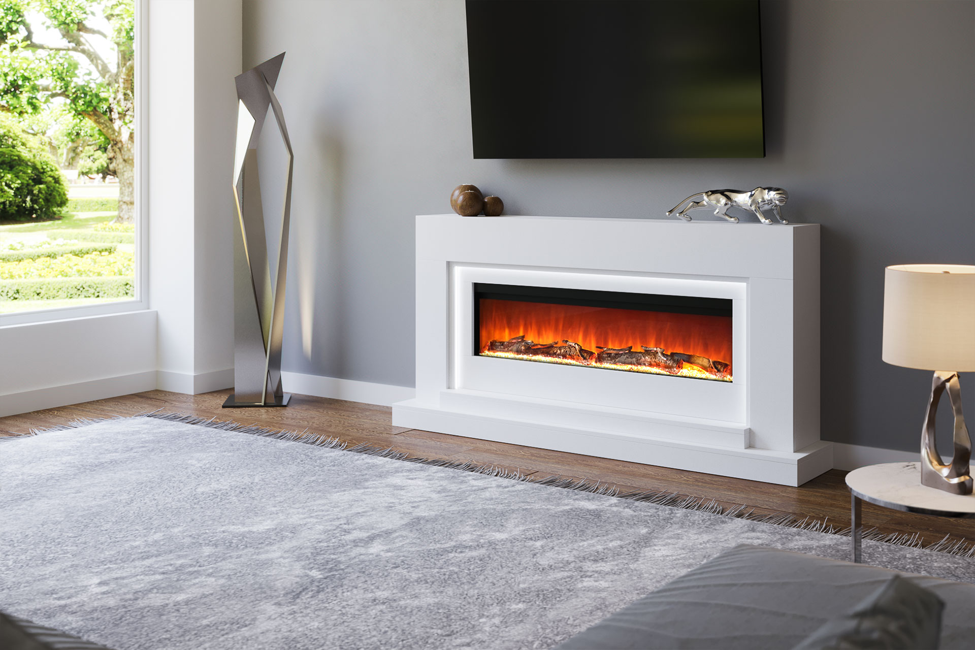 Modern Media Walls & Electric Fireplaces | Evolution Fires