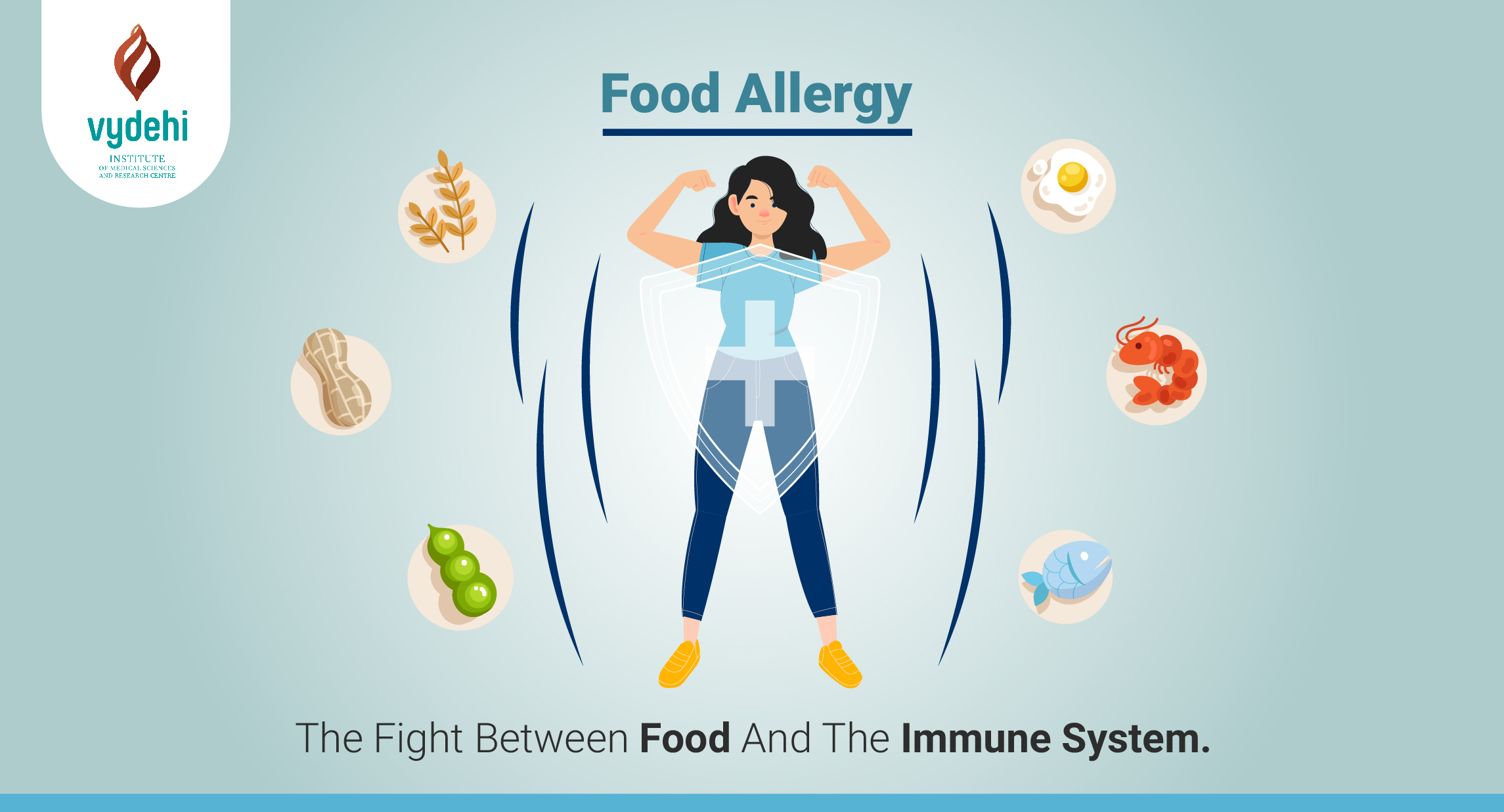 Food Allergy: The Fight Between Food And The Immune System.
