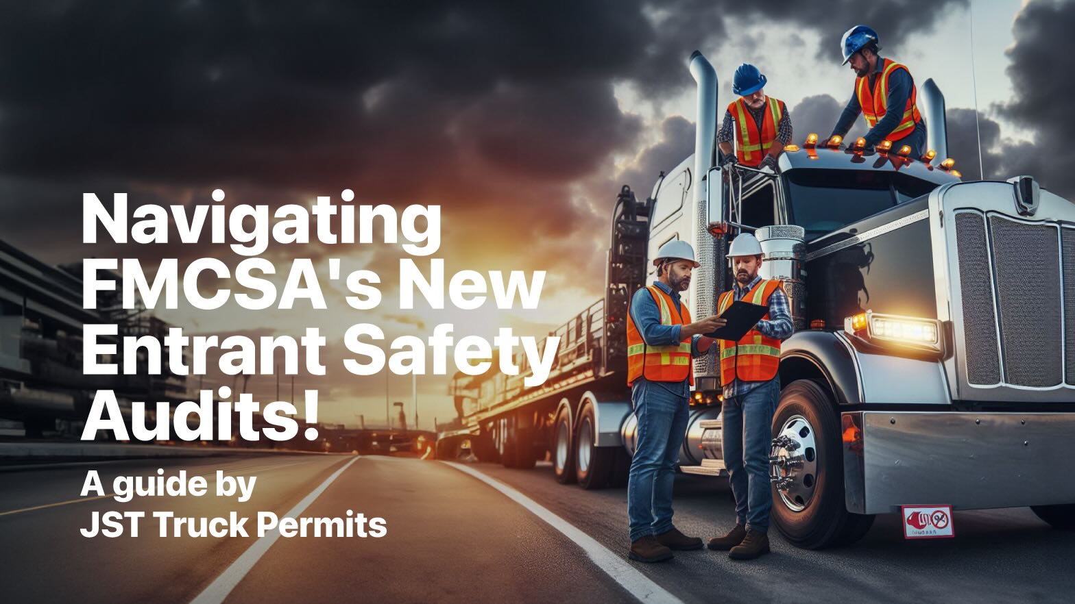 Navigating FMCSA's New Entrant Safety Audits: Guide by JST Truck Permits
